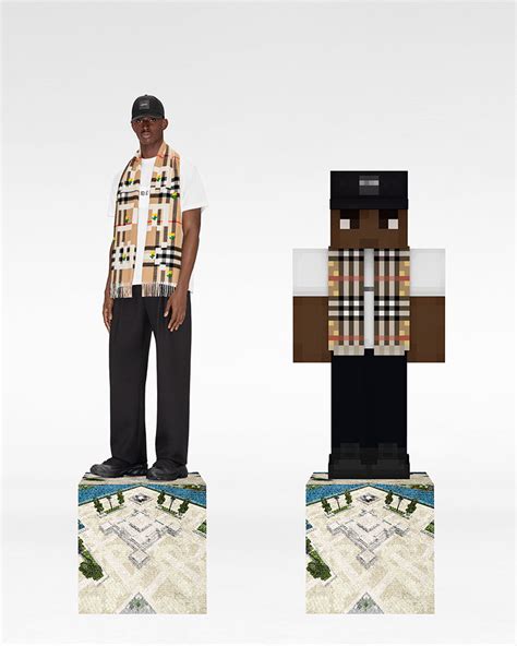 burberry minecraft collab|burberry x minecraft capsule.